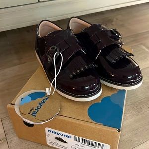 Mayoral Toddler dress shoe Burgundy